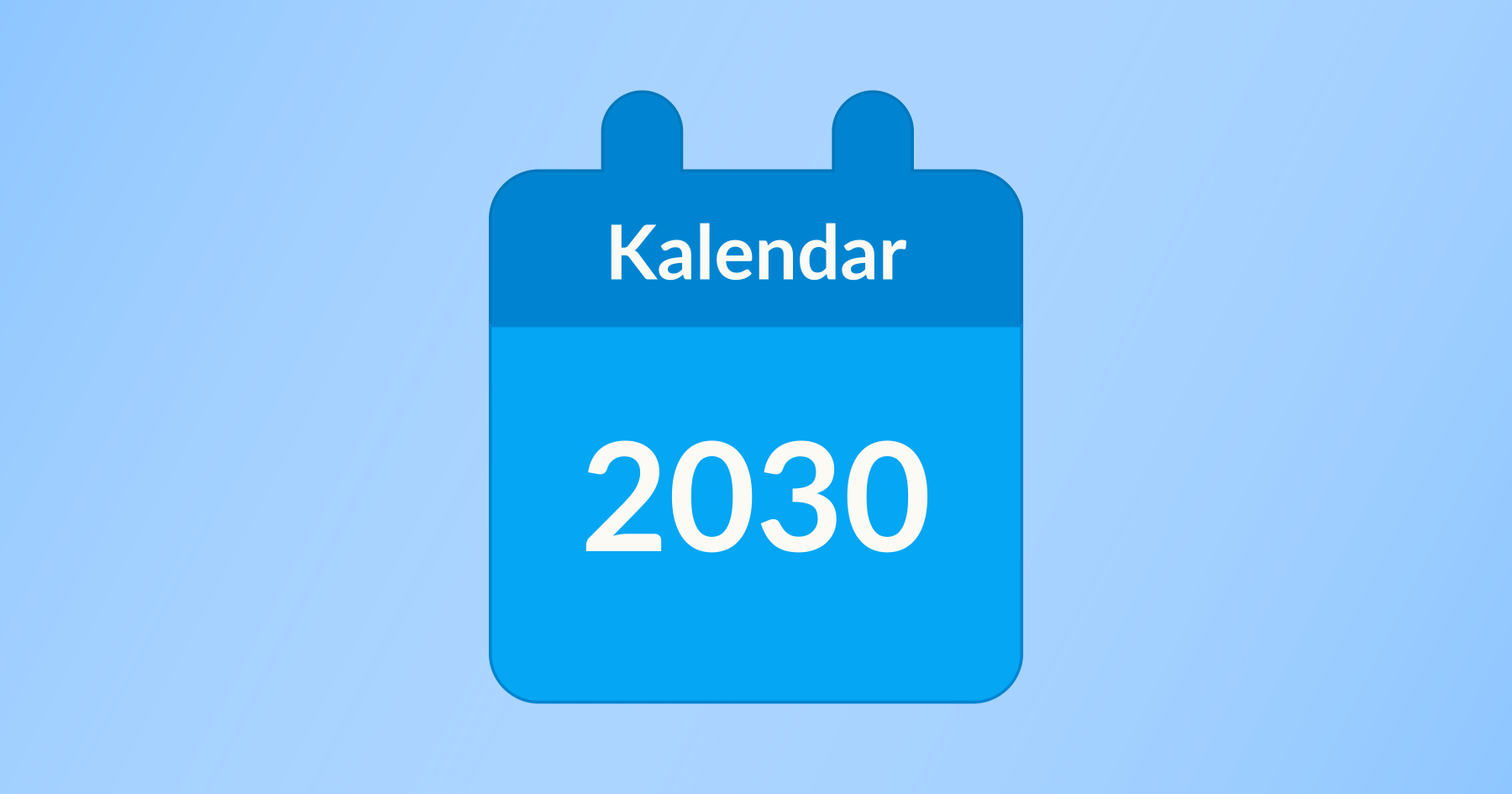 Kalendar 2030