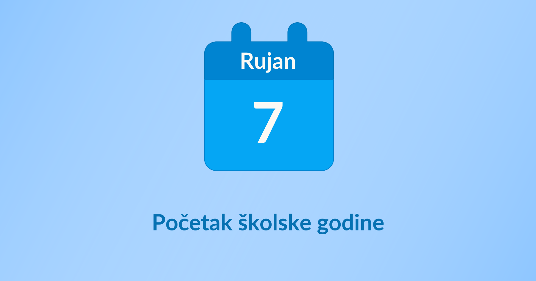 Početak školske godine
