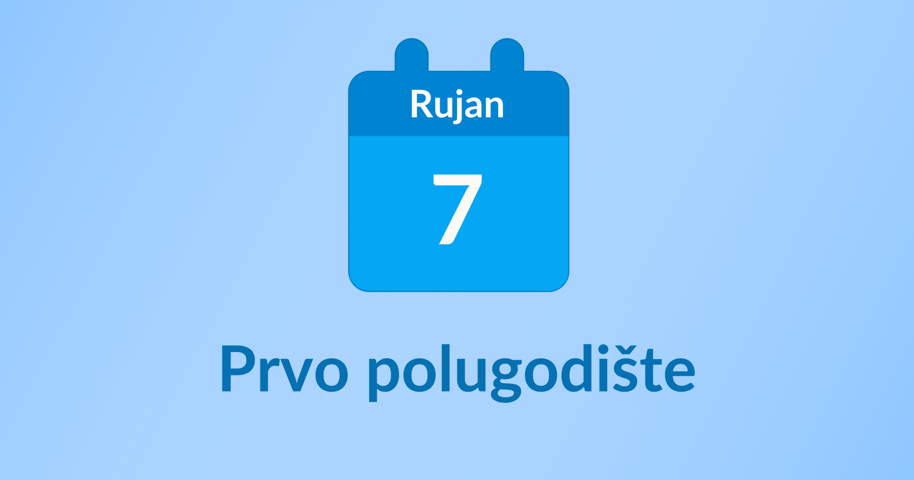 Prvo polugodište